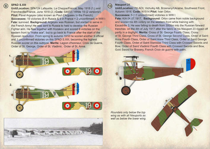 Print Scale 72220 1:72 Soviet Fighter Aces of WWl