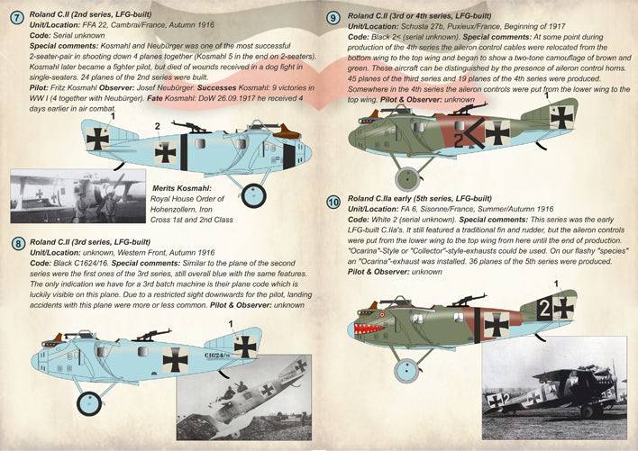 Print Scale 72251 1:72 LFG Roland C.II/C.IIa Walfisch