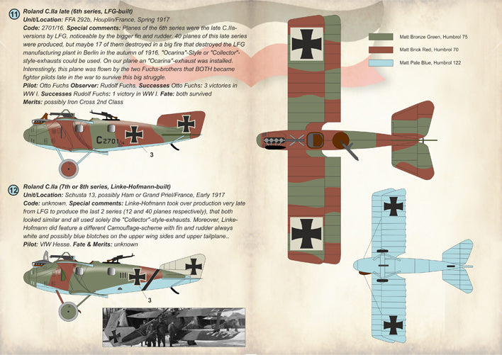 Print Scale 72251 1:72 LFG Roland C.II/C.IIa Walfisch