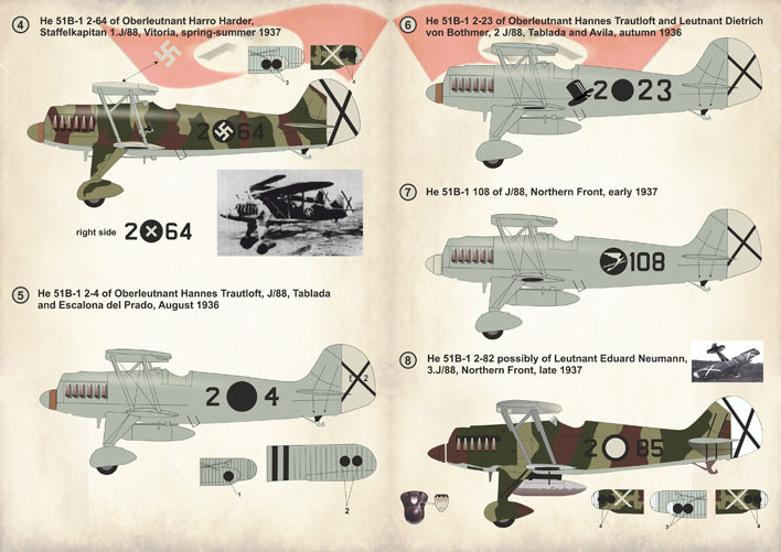 Print Scale 72258 1:72 Aces of the Legion Condor Part 1