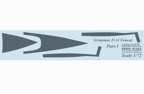 Print Scale 72272 1:72 Grumman F-14D Tomcat Part 1