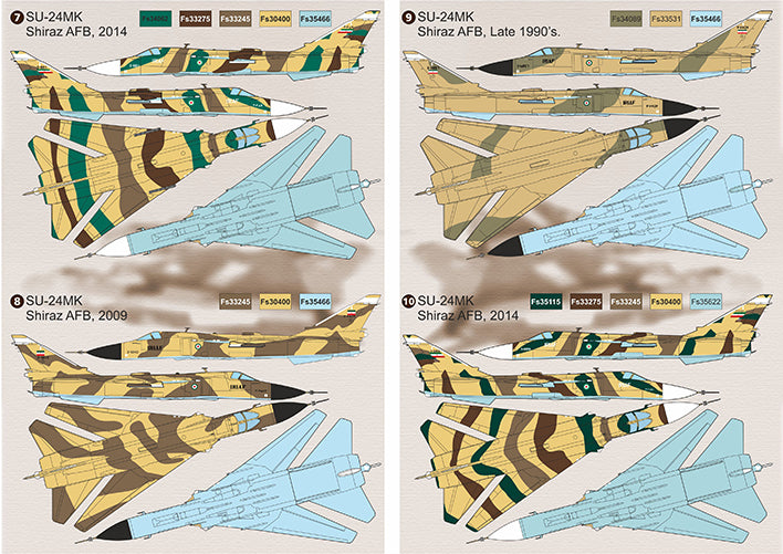 Print Scale 72281 1:72 Sukhoi Su-24 in IRIAF Service 'Persian Fencers'