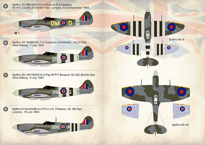 Print Scale 72284 1:72 Supermarine Spitfire V1 Flying Bomb Aces