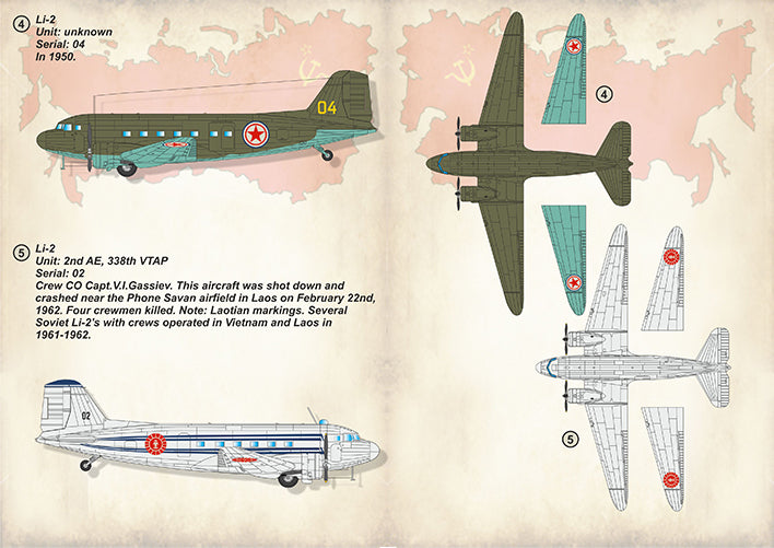 Print Scale 72291 1:72 Lisunov Li-2