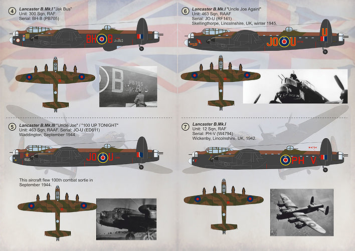 Print Scale 72296 1:72 Avro 683 Lancaster