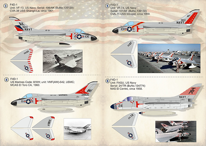 Print Scale 72297 1:72 Douglas F4D-1 Skyray