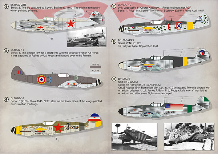 Print Scale 72310 1:72 Messerschmitt Bf-109G Gustav