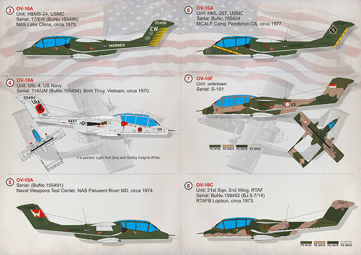 Print Scale 72317 1:72 North-American/Rockwell OV-10 Bronco