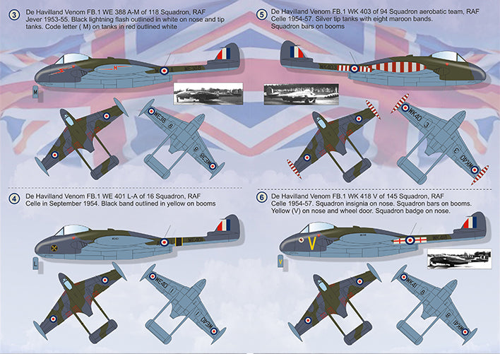 Print Scale 72319 1:72 de Havilland Venom