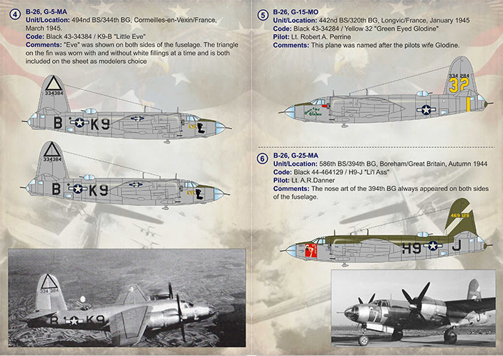 Print Scale 72321 1:72 Martin Marauder B-26F/B-26G