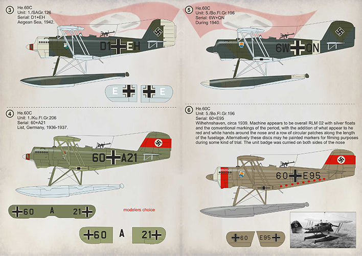 Print Scale 72330 1:72 Heinkel He-60 Part 1