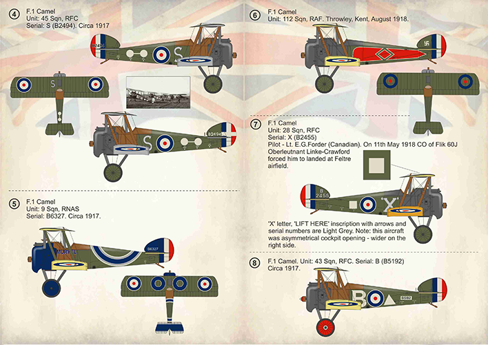 Print Scale 72340 1:72 Sopwith Camel Part 1