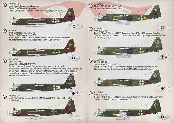 Print Scale 72341 1:72 Arado Ar-234 Blitz