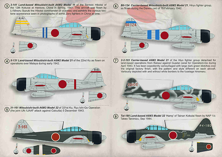 Print Scale 72344 1:72 Mitsubishi A6M2-A6M3 'Zero' Part 2