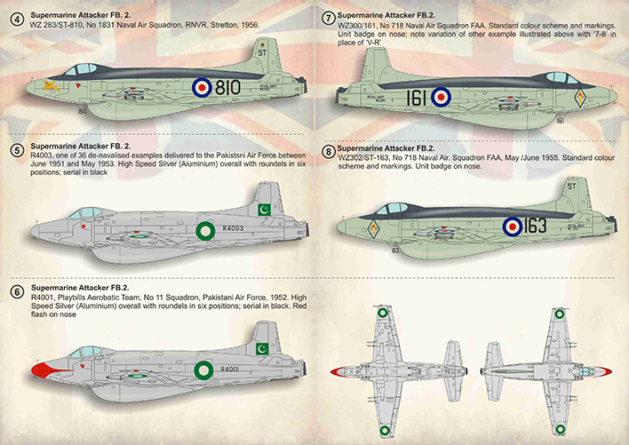 Print Scale 72345 1:72 Supermarine Attacker Part 1