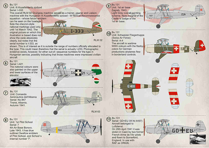 Print Scale 72350 1:72 Bucker Bu-131 Jungmann