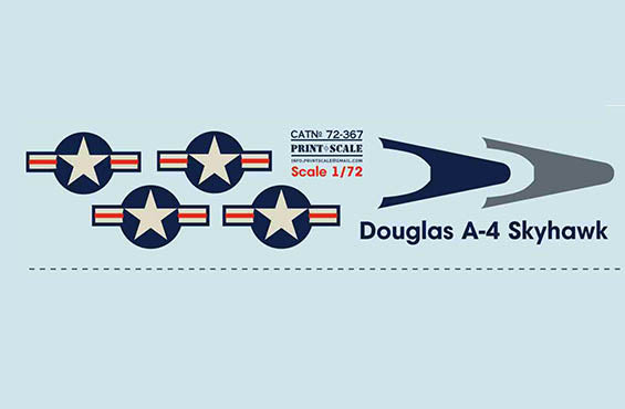 Print Scale 72367 1:72 Douglas A-4 Skyhawk Part 1