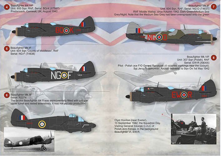 Print Scale 72391 1:72 Bristol Beaufighter Part 2