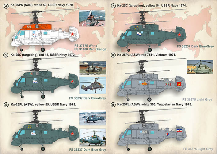 Print Scale 72394 1:72 Kamov Ka-25 'Hormone'