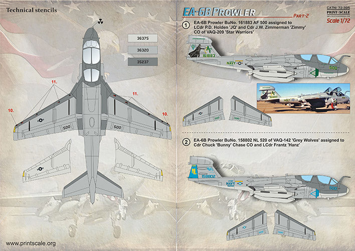 Print Scale 72395 1:72 Grumman EA-6B Prowler Part 2