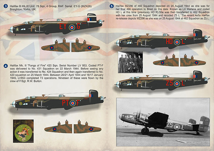 Print Scale 72398 1:72 Handley-Page Halifax Part 1