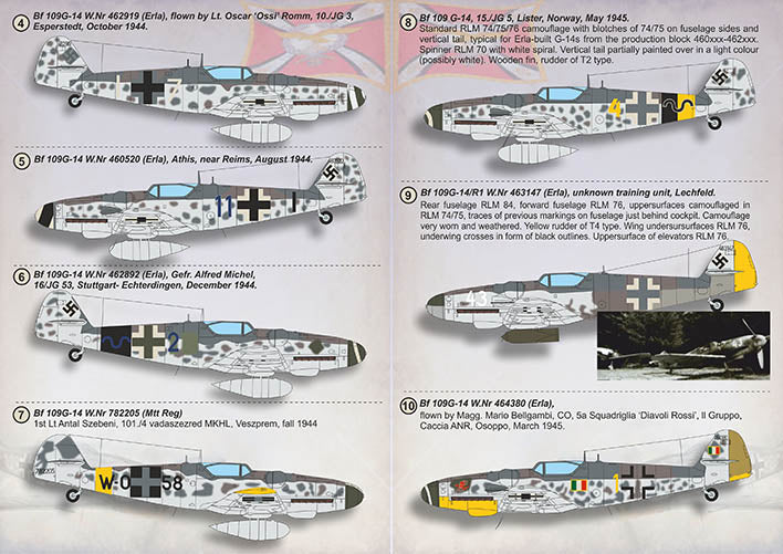 Print Scale 72406 1:72 Messerschmitt Bf-10G-14 Late