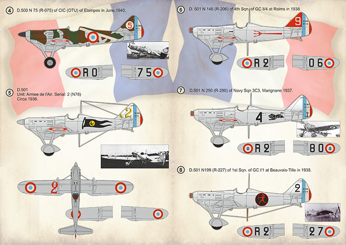 Print Scale 72408 1:72 Dewoitine D.500/D.501 Part 1