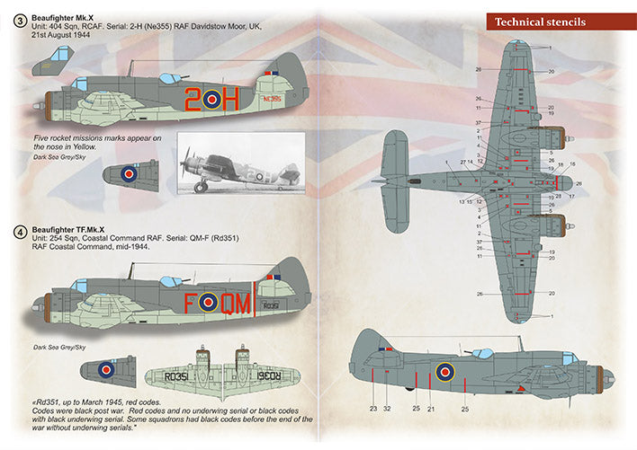 Print Scale 72416 1:72 Bristol Beaufighter Mk.X Part 1