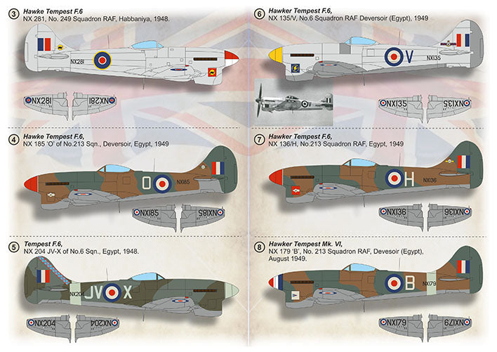 Print Scale 72417 1:72 Hawker Tempest F.6