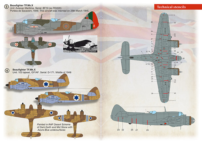 Print Scale 72436 1:72 Bristol Beaufighter Mk.X Part 2