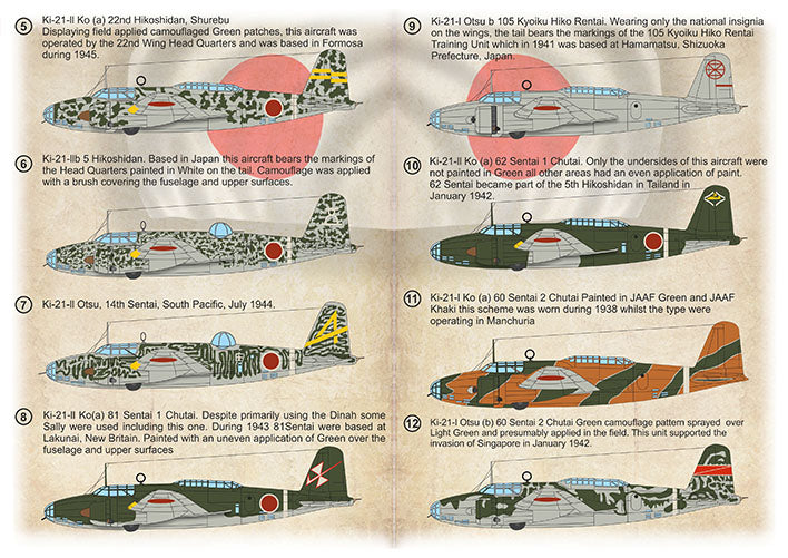 Print Scale 72444 1:72 Mitsubishi Ki-21 Sally