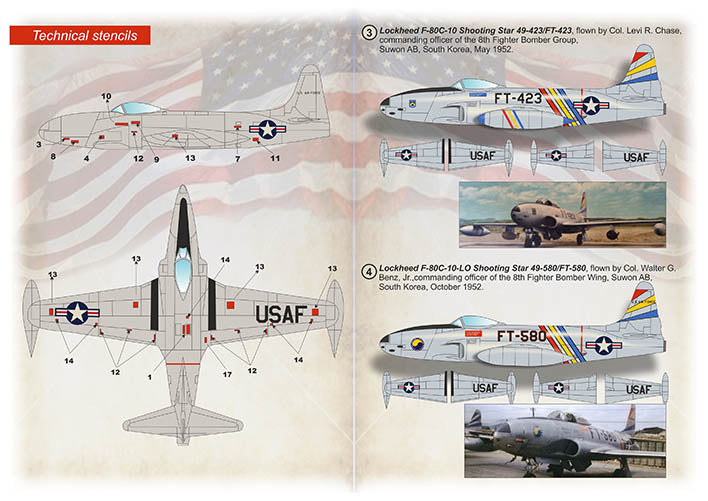 Print Scale 72448 1:72 Lockheed F-80 Shooting Star USA & Europe Part 2