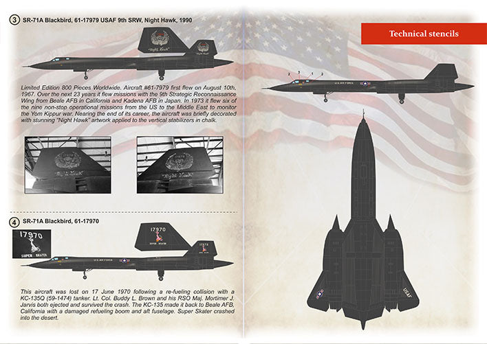 Print Scale 72435 1:72 Lockheed SR-71 Part 1