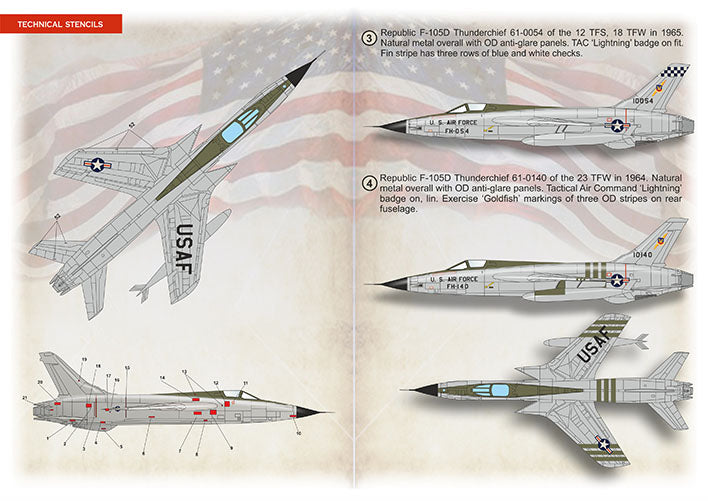 Print Scale 72462 1:72 Republic F-105 Thunderchief Part 3