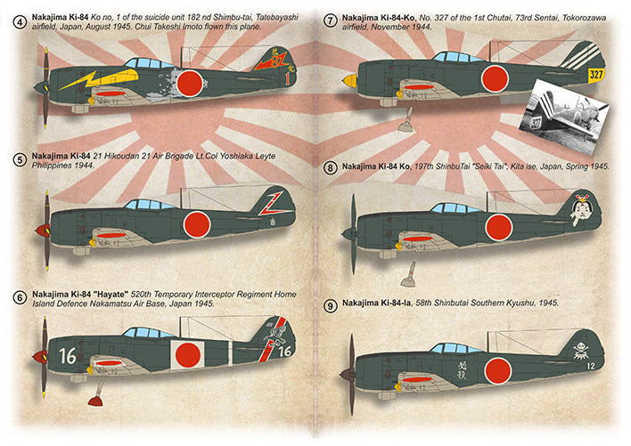 Print Scale 72483 1:72 Nakajima Ki-84 Hayate