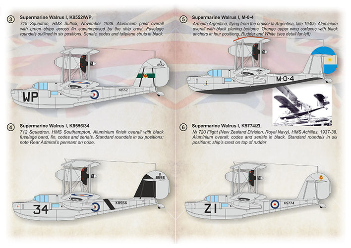 Print Scale 72484 1:72 Supermarine Walrus