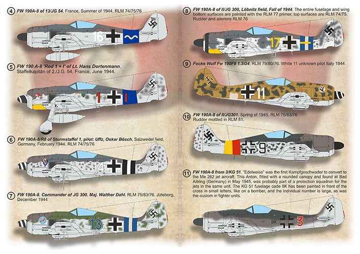 Print Scale PSL72487 1:72 Focke-Wulf Fw-190A-8