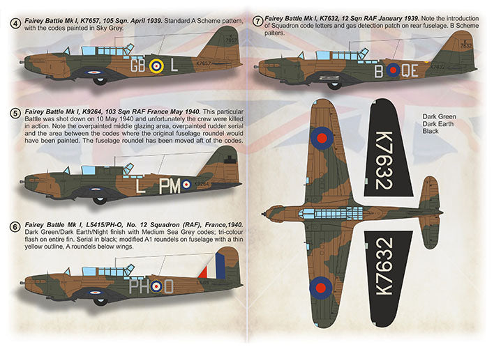 Print Scale PSL72489 1:72 Fairey Battle Part 2