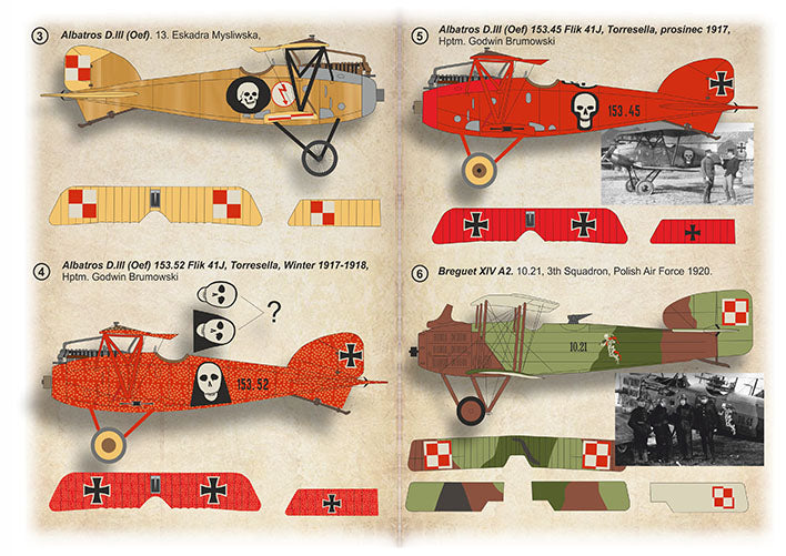 Print Scale PSL72490 1:72 'Adam's head' on the wings of the Great War