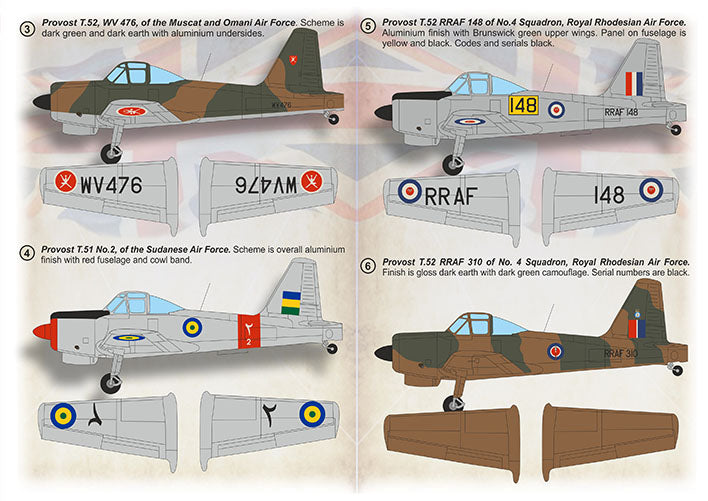 Print Scale PSL72491 1:72 Percival Provost T.51/52