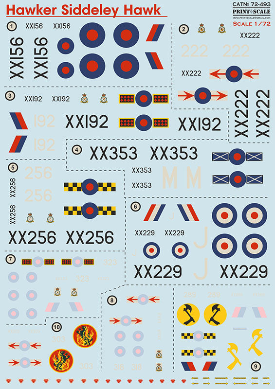 Print Scale PSL72493 1:72 BAe.1 Hawk