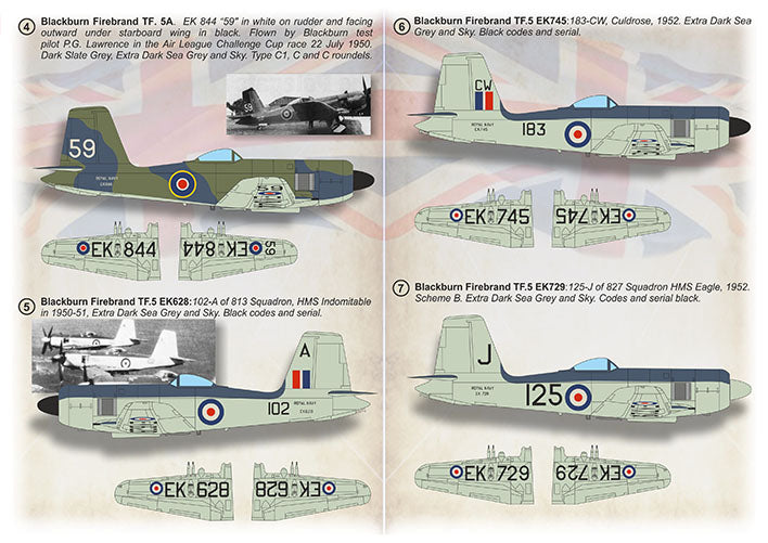 Print Scale 72-496 1:72 Blackburn B.46 Firebrand TF Mk.5