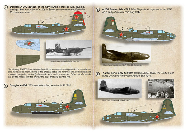 Print Scale 72513 1:72 Douglas A-20 Soviet Air Force