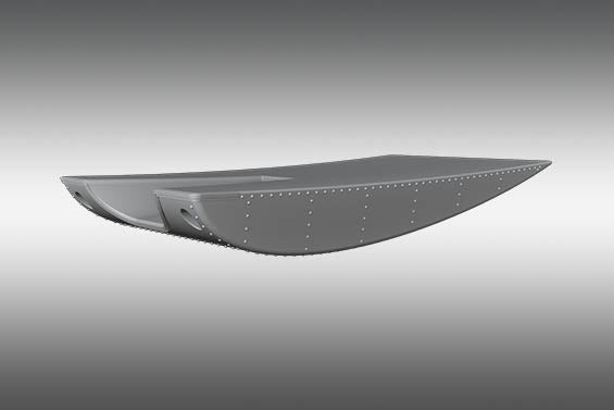 Print Scale PSR32020 1:32 Supermarine Spitfire Slipper Drop Tank – 45 Gallons, 1pc