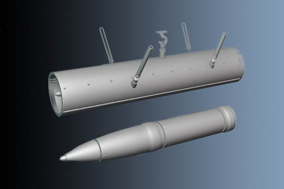 Print Scale PSR72035 1:72 Werfer-Granate 21 WGr. 21 for FW-190, 2pc