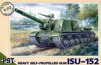 PST 72004 1:72 Soviet ISU-152 Heavy Self-Propelled Gun