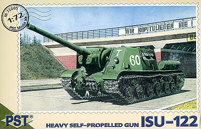 PST 72005 1:72 Soviet ISU-122 Heavy Self-Propelled Gun