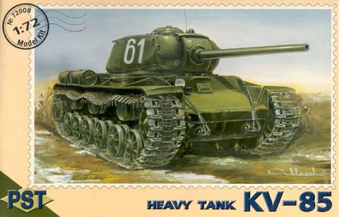 PST 72008 1:72 Soviet KV-85 Heavy Tank