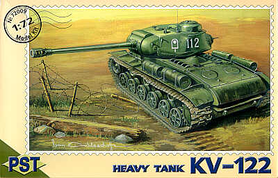 PST 72009 1:72 Soviet KV-122 Heavy Tank