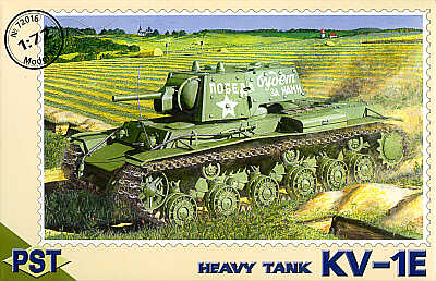 PST 72016 1:72 Soviet KV-1E Heavy Tank